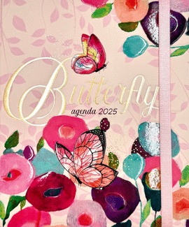 AGENDA 2025 BUTTERFLY ESCRITORIO SEMANAL