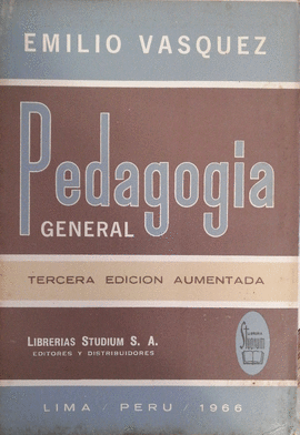 PEDAGOGÍA GENERAL